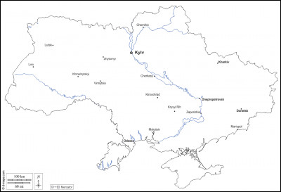 L'Ukraine partage plus de 1 500 km de frontière avec ce pays situé à l'est :