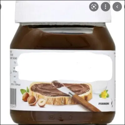 Voici une célèbre pâte à tartiner, consommée partout dans le monde. Par seconde, près de 8 kg de cette pâte à tartiner sont mangés dans le monde ! En plus de ça, plusieurs sucreries et goûters ont été créés avec cette pâte à tartiner, comme des barres chocolatées, des biscuits, etc... Comment s'appelle-t-elle ?