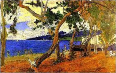 À quel artiste doit-on le tableau "Bord de mer" ?