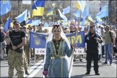 Dernière question : la fête nationale ukrainienne est le 24 août ; à quoi cette date correspond-elle ?