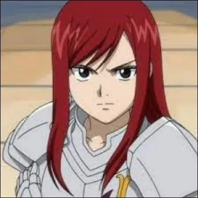 En quelle armure Erza s'est-elle fait changer par la personne qui a emprunté son corps ?