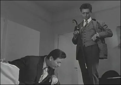 Dans quel film de Georges Lautner en 1964 joue-t-il aux côtés de De Funès, Serrault et Biraud ?