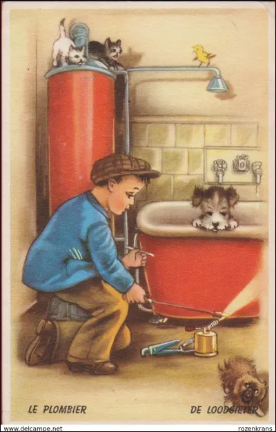 Votre belle-mère vient de punir sévèrement son dogue de Bordeaux car il a grogné après le plombier.