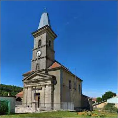 Vous avez sur cette image l'église de Ouvans. Petit village de 65 habitants, dans l'arrondissement de Pontarlier, il se situe dans le département ...