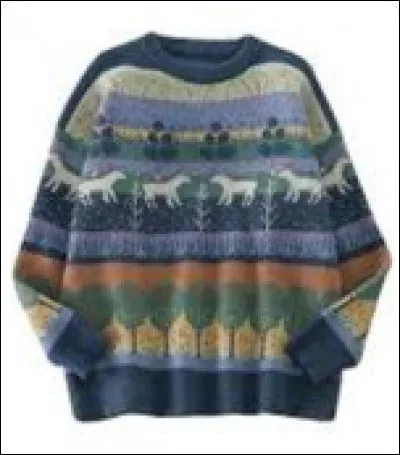 Tu retrouves ton vieux pull plus du tout à la mode. 
Qu'en fais-tu ?