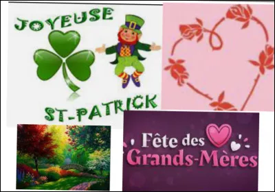 Quand ont lieu ces deux fêtes ?