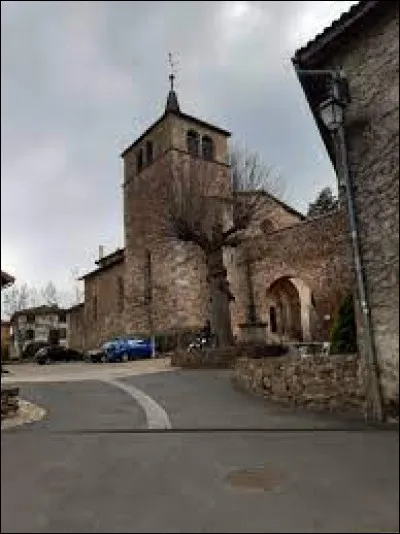 Village de l'arrondissement de Montbrison, an Auvergne-Rhône-Alpes, Saint-Médard-en-Forez se situe dans le département ...