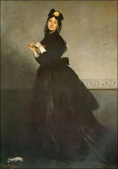 Et on termine ce quiz, en cherchant le nom de cet artiste qui fut, notamment, portraitiste et académique, qui immortalisa sa femme, Pauline Croizette, sur cette toile nommée ''La Dame aux gants'', en 1869 ?