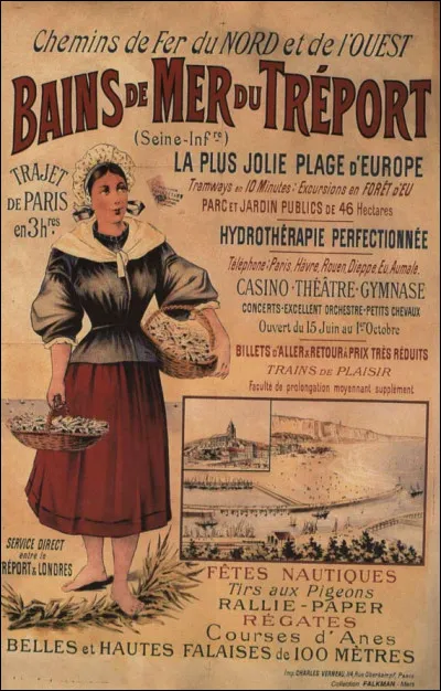 En Normandie, à Ouistreham, c'est l'Echo de la Plage qui rend compte de la vie balnéaire. À Trouville c'est la Reine des Plages, à Dieppe c'est la Gazette des bains. Et au Tréport en 1880, comment s'appelait la gazette ?