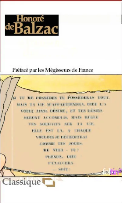 1831 > Un pacte avec le diable : quel est son titre ?