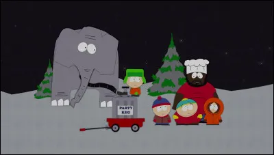 Épisode 5 : ''Un éléphant fait l'amour à un cochon'', quel enfant voit apparaître son clone destructeur en ville ?