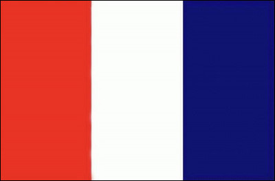 Cest le drapeau de la France.