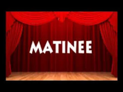 Au théâtre, à quel moment à lieu la représentation appelée matinée ?