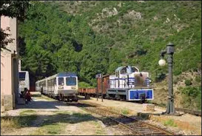 Quel est le nom de ce petit train corse, qui relia Bastia à Ajaccio ?