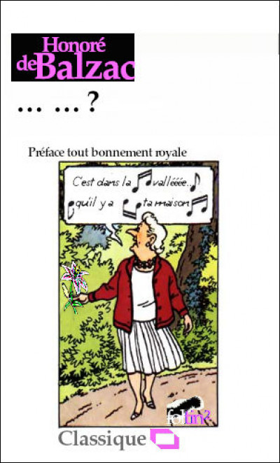 Roman d’initiation sentimentale devenu un mythe littéraire, le tout dans le far-west torride de l'Indre-&-Loire. Le titre, svp ?