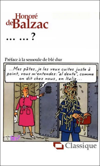 Histoire d'un homme ayant fait fortune dans [...quoi donc ?] pendant la Révolution, maintenant retraité, complètement désargenté et veuf, surnommé ... [comment ?]