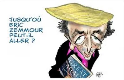 Complétez cette citation de Zemmour "Regardez, dans les milieux où il y a vraiment le pouvoir, il n'y a pas _____. Dans la finance, c'est infinitésimale, c'est marginal." !