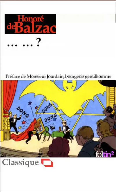 Sorte de « revue de troupe » de tous les types sociaux, silhouettes et personnages de "La Comédie humaine" pris sur le vif, dans le lieu géographique le plus récurrent : Paris. Quel est le titre ?