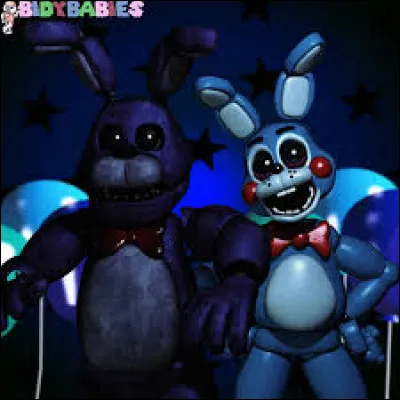 FNaF 1 et 2- Bonnie est le...