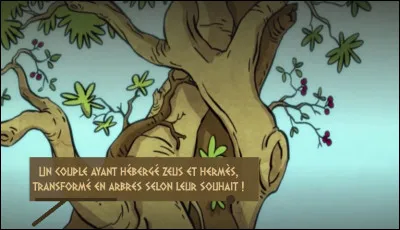 Toute à son extase devant Dame Nature, Pénélope avise un chêne enlaçant un tilleul. Et Pan, dans le mille : "Il s'agit de ... "