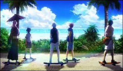 Quelle est la première course de l'anime ?