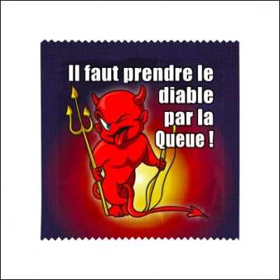 Dieu fait ce qu'il peut avec ses mains, mais le diable fait beaucoup mieux avec sa queue !