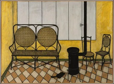 Son tableau se nomme "Intérieur" :