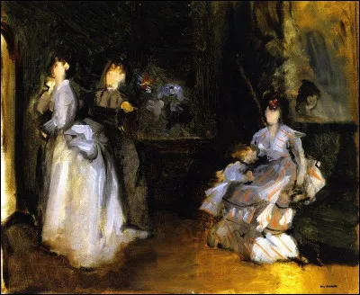 Ceci est un intérieur de modiste : qui est l'artiste ?