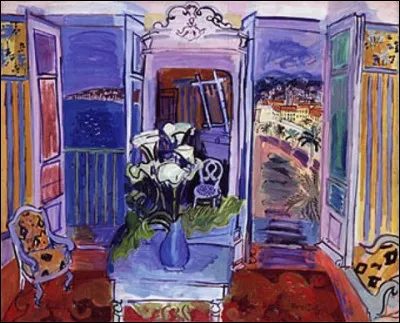 À qui doit-on "L'Intérieur à la fenêtre ouverte" ?