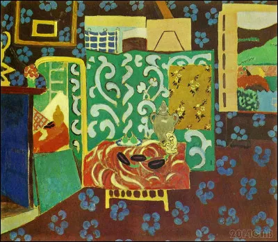 À qui doit-on "L'Intérieur aubergine" ?