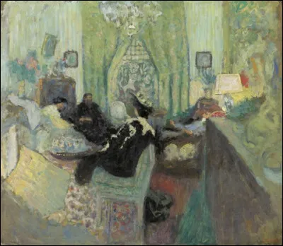 Qui a représenté "Le Salon vert" ?