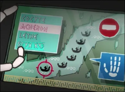 Mais horreur ! Que se passe-t-il ? L'artère est bouchée ! Pourquoi s'arrête-t-on ? (Je vous le demande !) Il va falloir faire un détour par le S... (Complétez avec le nom du fleuve en question !)
