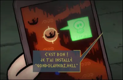 Mais bast ! Notre bon Hermès a tôt fait de ramener Orphée aux Enfers et à la réalité. En deux coups les gros, il lui installe proprement ... (quoi donc ?)