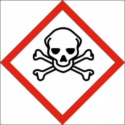 Donne le nom de ce pictogramme de sécurité en chimie ainsi que ses dangers et ses précautions.