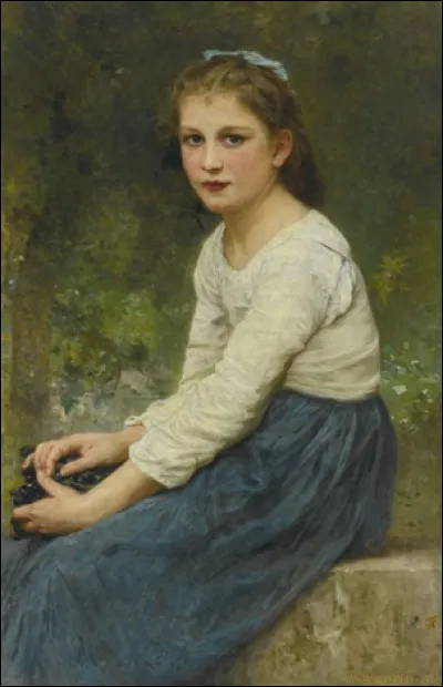 Qui a représenté "La Jeune' Fille aux raisins" ?