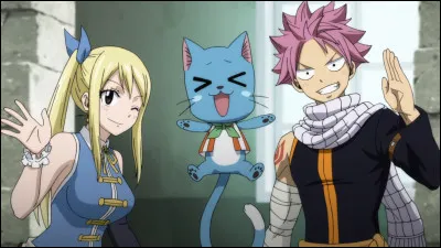 Lorsque Natsu part aà la recherche de ses camarades de Fairy Tail avec Lucy et Happy, qui retrouve-t-il en premier ?
