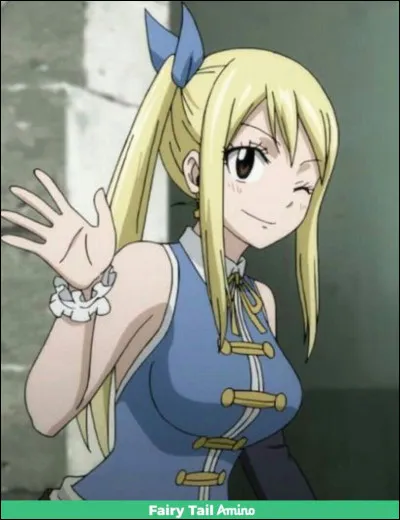 Où se situe la marque de Fairy Tail de Lucy ?