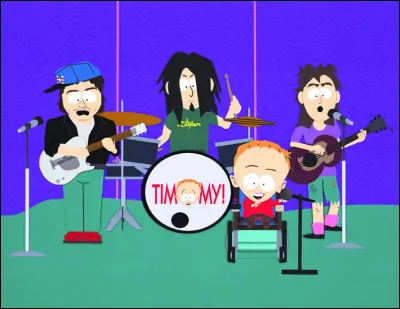 Épisode 3 : Timmy 
Que voit Cartman après avoir pris son médicament contre le trouble de l'attention ?