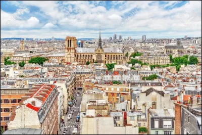 Depuis quel site a été prise cette vue de Paris ?