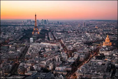 Depuis quel site a été prise cette vue de Paris ?