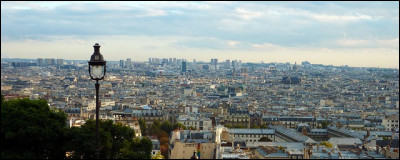 Depuis quel site a été prise cette vue de Paris ?