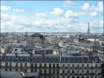 Depuis quel site a été prise cette vue de Paris ?