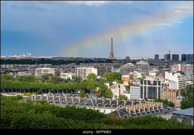 Depuis quel site a été prise cette vue de Paris ?