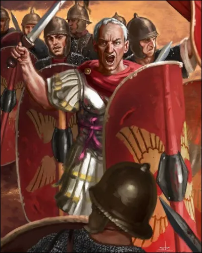 Homme politique, un militaire et un avocat romain. Considéré comme un stratège et un tacticien habile, il agrandit considérablement le territoire romain en faisant notamment la conquête de la Gaule. Qui est-il ?