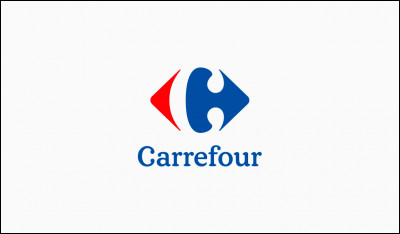 Que peut-on dire du logo de Carrefour ?