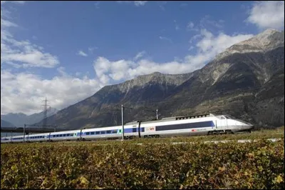 Comment s'appelle le train qui relie Paris à la Suisse ?