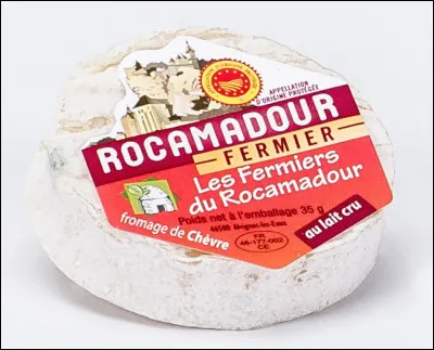Le rocamadour est produit dans le Quercy.