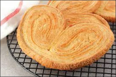 Cuisine - Le palmier est une viennoiserie en forme de cur. Avec quelle pâte est-il fabriqué ?