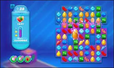 High Tech - Quel est le nom de ce célèbre jeu vidéo sur mobile où est le but est de détruire des bonbons ?