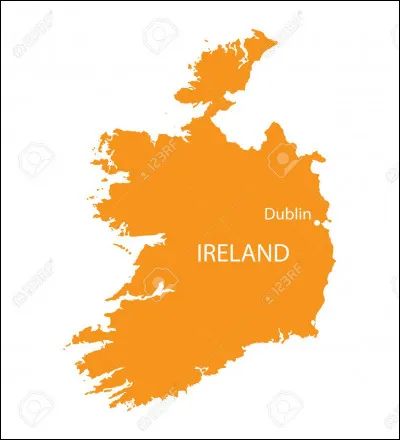 La superficie de l'Irlande est à peu près le...